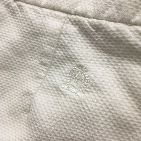 Tommy Hilfiger Womens 2 Pants White Mid-Calf Career Cropped 100% Cotton Capri - Picture 11 of 11